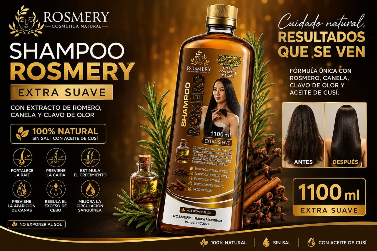 SHAMPOO ROMERO 1100 ML