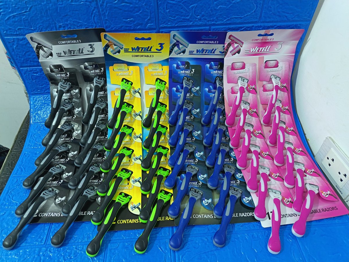 PRESTOBARBA 3 HOJAS blister x12