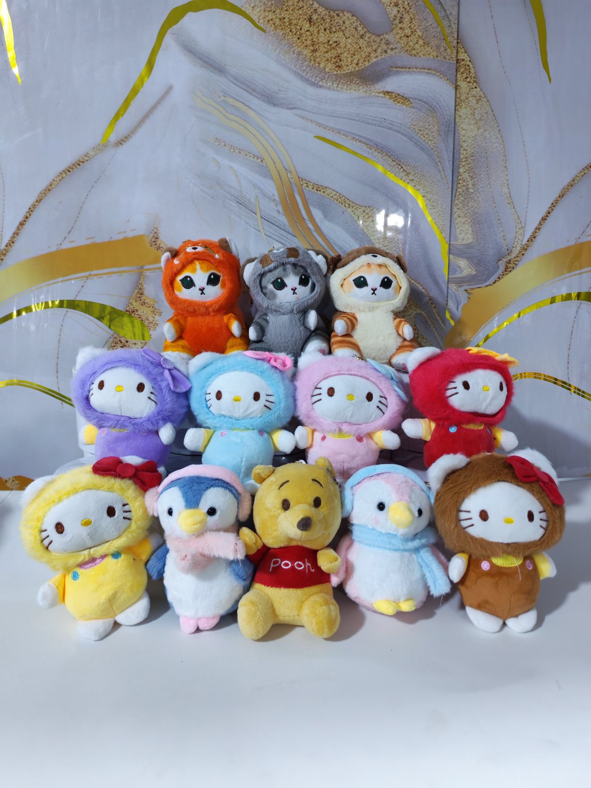LLAVERO PERSONAJES PELUCHE