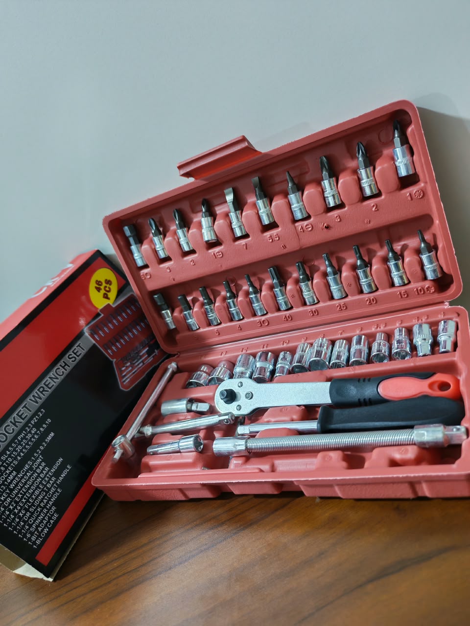 SET DE HERRAMIENTAS DADOS 46 PZ