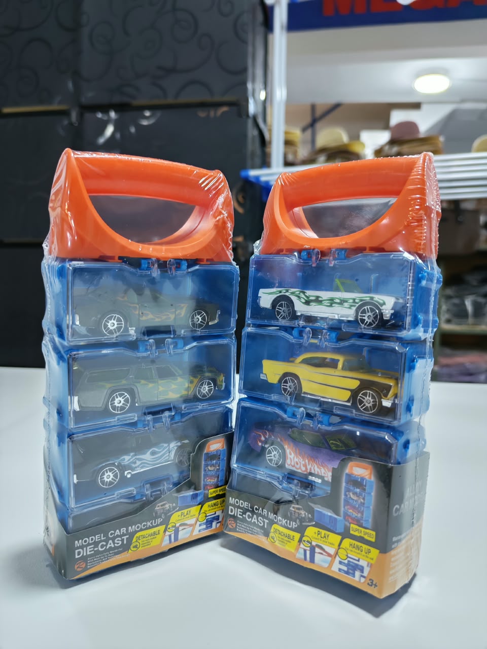 CARROS DE METAL 4 PZ