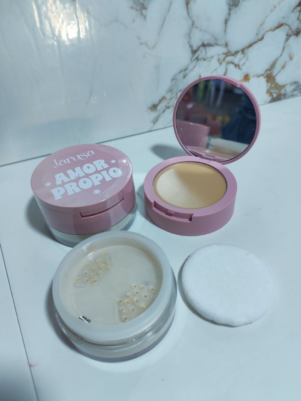 AMOR PROPIO 2 EN 1 polvos sueltos y base en crema - JARUSA