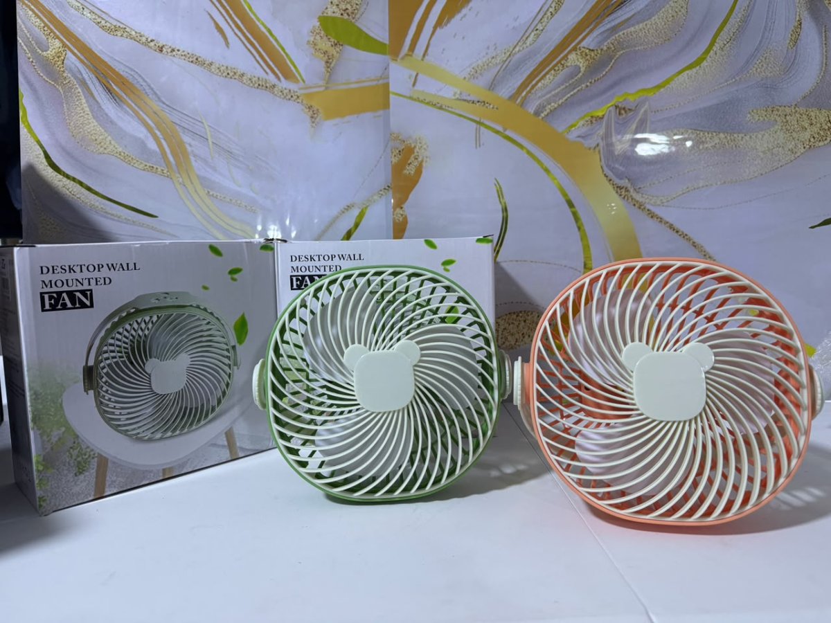 VENTILADOR RECARGABLE DE MESA