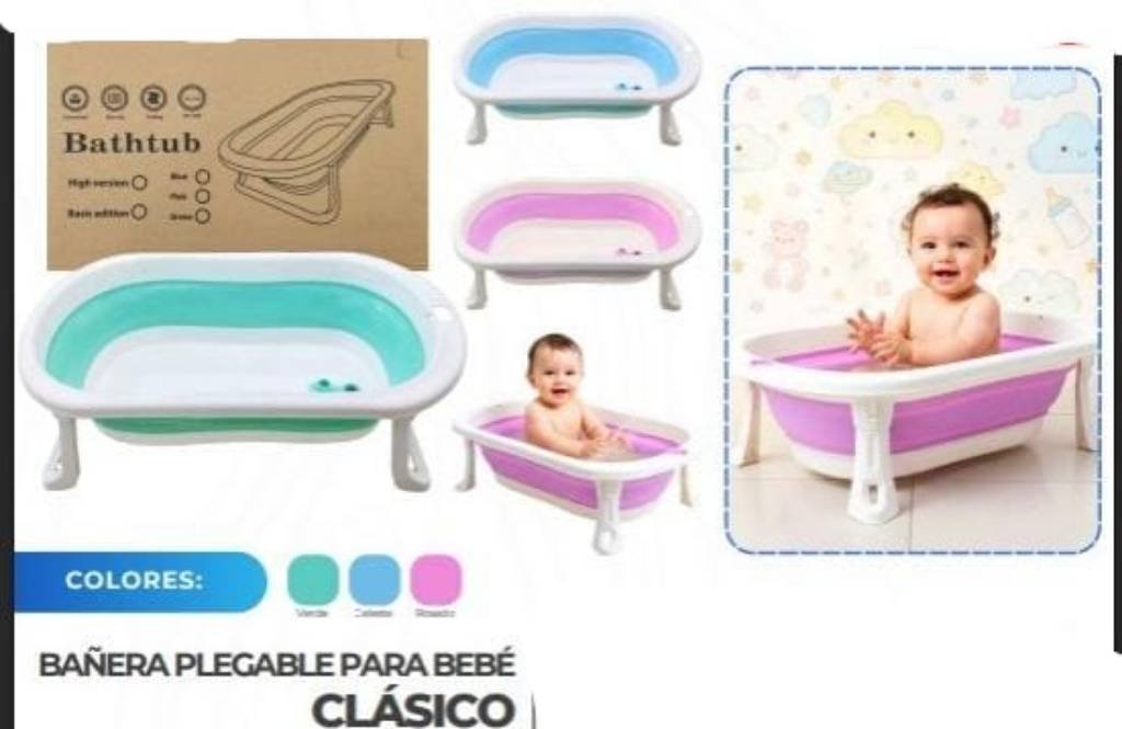 TINA PLEGABLE PARA BEBE