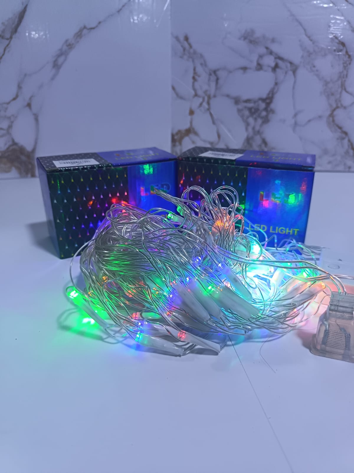 LUZ MALLA NAVIDEÑA DE 2 X 140
