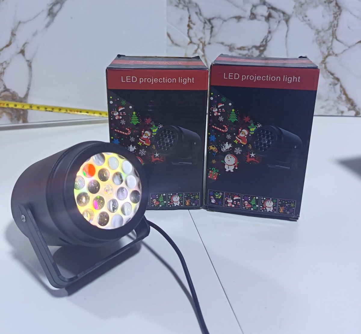 PROYECTOR NAVIDEÑO NEGRO USB